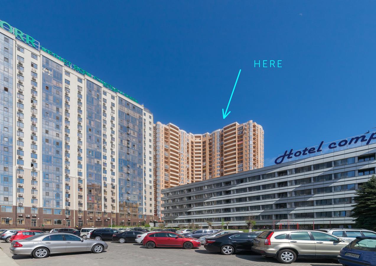 Family Apartments Aquamarine Of Arcadia Odesa Exterior photo
